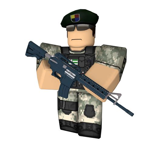 roblox avatar with gun